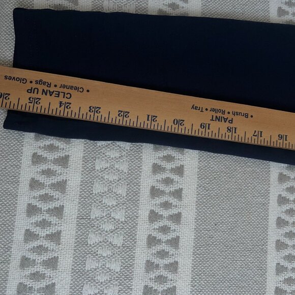 LC Lauren Conrad Navy Blue Mid-Rise Skinny Ankle Pants Women's Size 2 Stretch - Picture 9 of 9